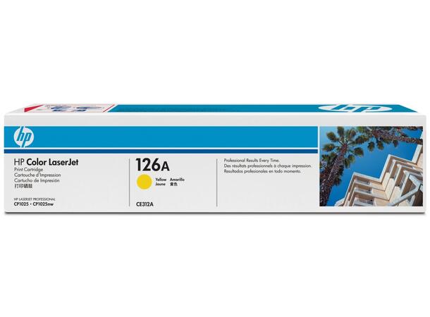 Toner HP CE312A 126A 1K gul 
